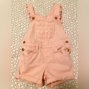 BCBG Pink Overalls 2T